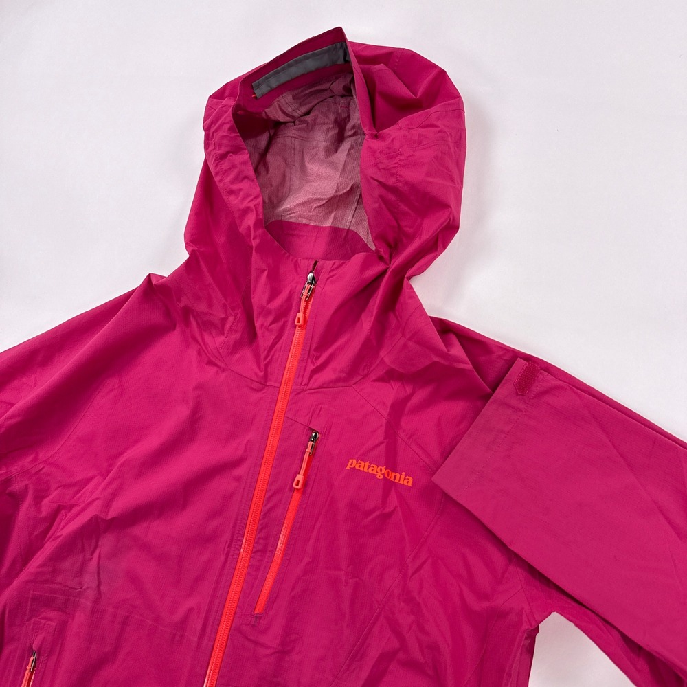 Patagonia Stretch Rainshadow Jacket Womens Large Pink Waterproof Hardshell